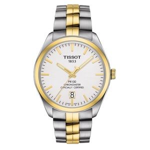 Tissot Men's PR 100 Powermatic 80 Swiss-Made Automatic Watch, COSC Certified